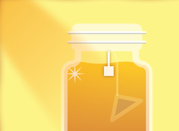 Sun Tea jar light summer sun tea