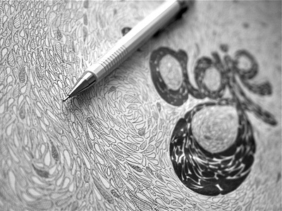 #step 4: Pattern «magie» calligraphie guerriero typographie