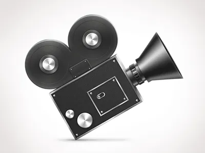 Film camera black camera cinema film free freebies icon icons illustration kit movie movie theater old pack photoshop pixel set shapes vintage