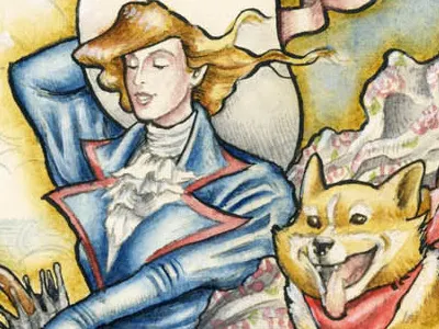 Advertisement advertisement fluevog illustration ink shoes traditional watercolor