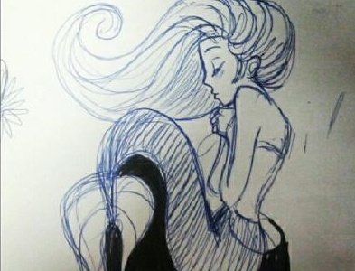 Mermaid Sketch mermaid sketch