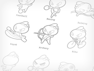 LangXiaohua langxiaohua mascot microblog olympic sina sport weibo