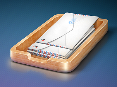 Mailbox for Scanner Pro app apple application box device dialog ipad iphone mail mailbox readdle scanner scanner pro submit wood