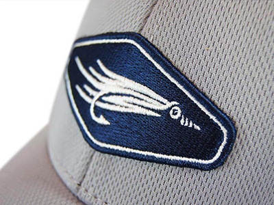 Avid SupaFly Logo Embroidery branding embroidery handcraft identity linocut woodcut style logo design mark stitches