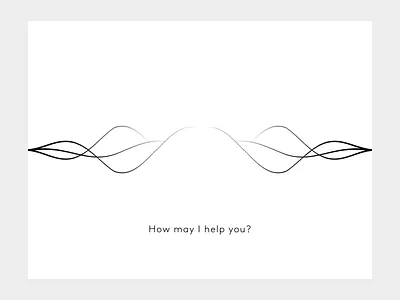 Voice UI Design animation animation 2d branding concept design ui ui design uiux