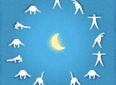 Ayurvedic Tip: Moon Salutations pt II ayurveda exercise health holistic india moon poses tips yoga