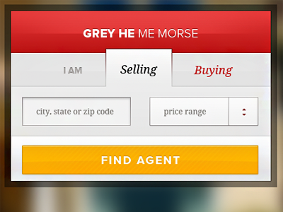 Find agent ui webdesign