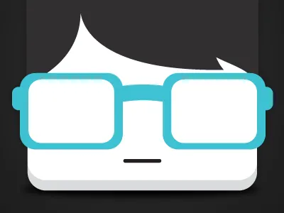 n3rd logo (stand alone) clean energy drink logo nerd