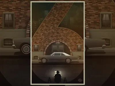 Apt. #6 6 dark illustration photoshop playoff rebound six squarespace squarespace6