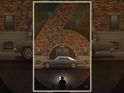 Apt. #6 6 dark illustration photoshop playoff rebound six squarespace squarespace6