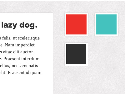 typography/color tests