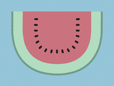 Ferragosto 2022 - Illustration cocomero ferragosto illustration summer watermelon