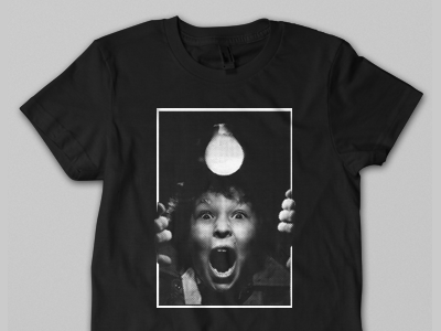 Guys! I'm stuck with the stiff! chunk goonies halftone shirt