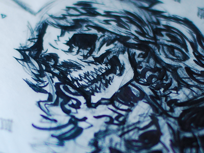 Kings And Queens Must Die apparel commission drawing illustration ink pen pencil sharpie tracing paper traditional