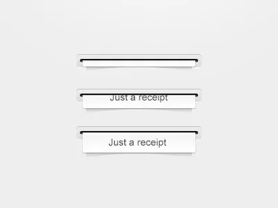 Receipt Freebie! download free freebie layer styles photoshop psd receipt