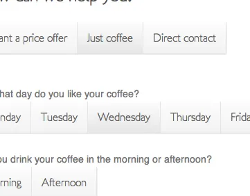Contact wizard to plan a meeting button contact toggle wizard