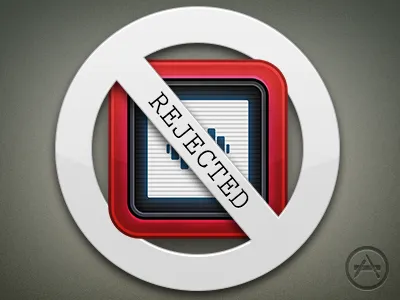 Rejected app apple body fitness ios iphone plastic red weights