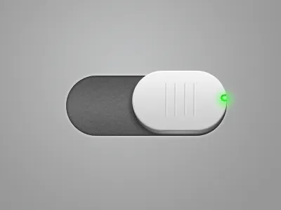 on/off freebie gray green light off on photoshop psd switch ui white