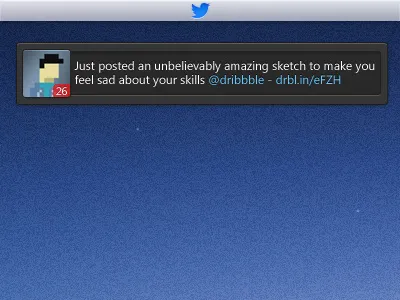 Copying Baws Tweet Idea minimal simple twitter ui