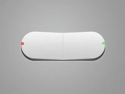 Rocker wip 2 freebie gray green light photoshop psd red rocker switch switch white