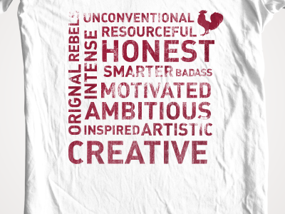 Silk Screen T-shirt Mock Up advertising business creative logo mock mock up print red screen print shirt symbol tee texture tshirt type typography white