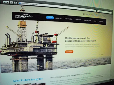 Profero Home Page black blue dark home page homepage landing page navigation red ui ux webpage