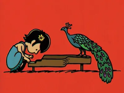 Norah Jones poster (closeup) comic gigposter illustration lithograph