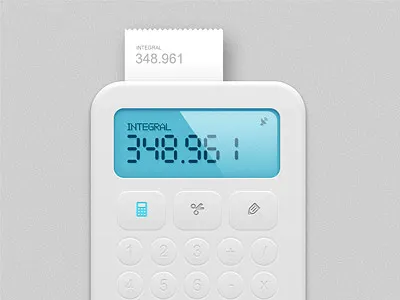 Calculator Ui calculator freebie ui