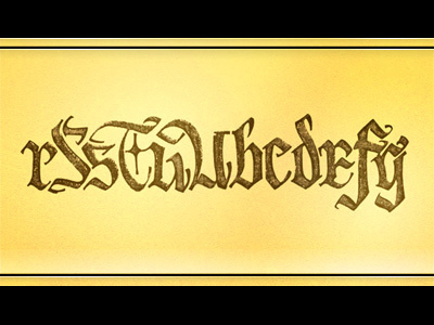 Calligraphy — ABC calligraphy enlarged pilot parallel pen 1.5mm