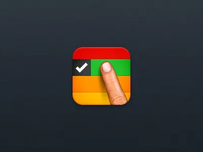 Clear clear finger hand icon ios rebound