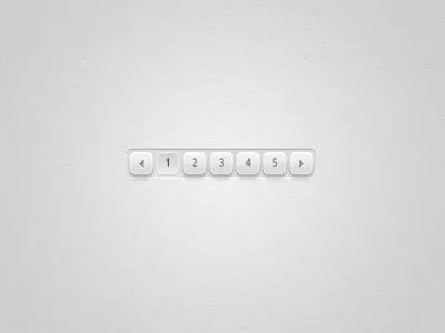 [Freebie] Petite Pagination - Free PSD button buttons clean grey interface next page pages pagination previous ui user ux webdesign