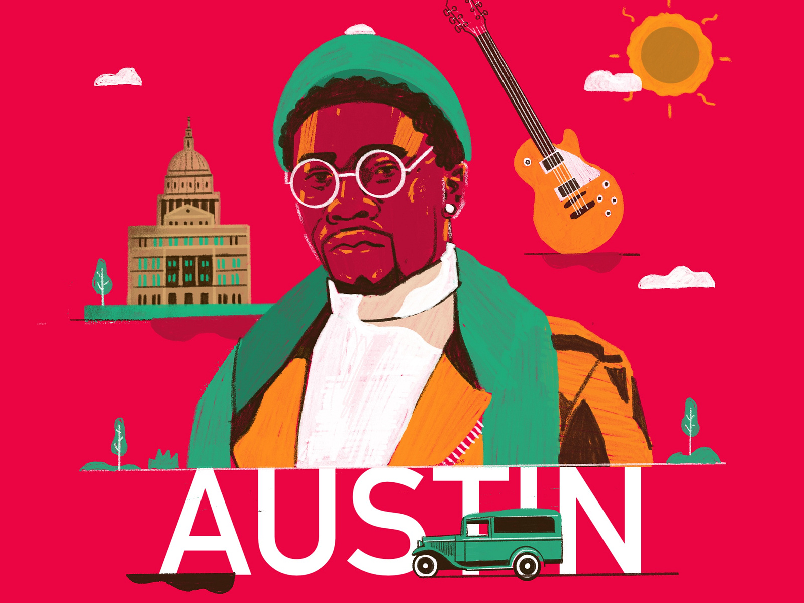 austin-city-illustration-by-arunas-kacinskas-on-dribbble