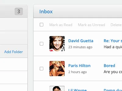 Inbox inbox mail message messaging