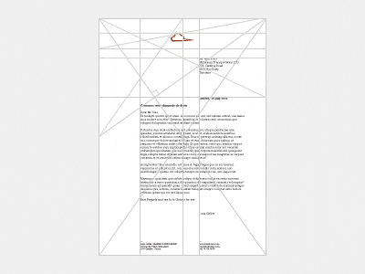 [animation] Letterhead using a Penguin Grid animated animation branding gif letterhead paper penguin grid