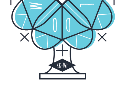 Screen Printed Wooden Handled Fan blue fan geometric handheld fan screen print