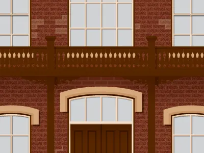 Ghost Town buildings design ghost town illustration old west