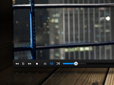 VLC 2.0.3 Skin 2.0.3 batman design france mathieubrg odin paris skin ui vlc