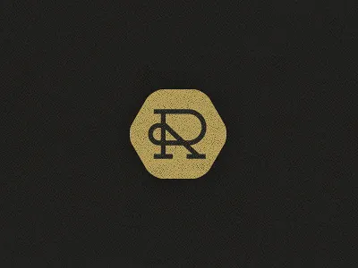 AR icon logo monogram unused
