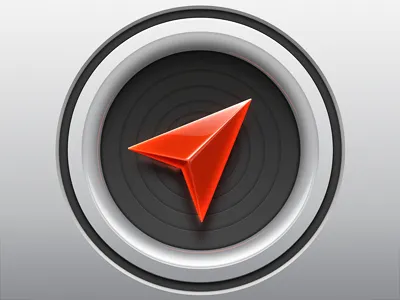 Localscope icon v2 app icon icons identity ios iphone location logo softfacade