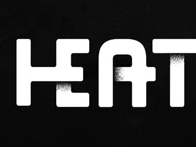 HEATHER Sans black and white branding identity lettering ligature logo logotype michael spitz michaelspitz sans sans serif shading type typography