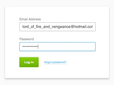 login screen admin