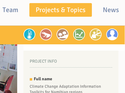 IECN Project page web website