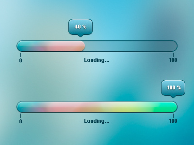 Process bar (freebie) bar colorful free freebie gui load process ui