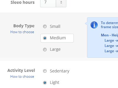 Registeration Options