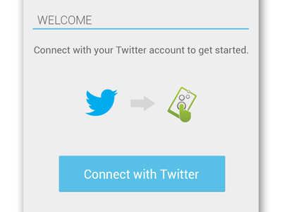 Touchlab "Draw" Mockups android log in twitter