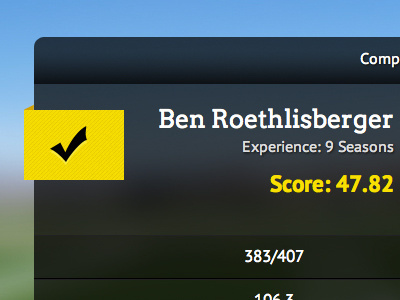 Fantasy Football Comparison Preview arvo comparison css3 fantasy football results