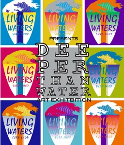 Surfshop Poster custom artwork. illustrator poster