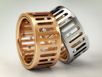 Rings 3d 3d render 3ds 3dsmax black clean iray max metal oven product render product visualization render visualization