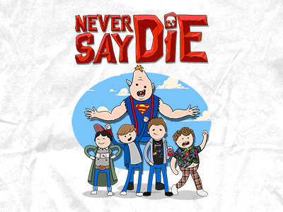 Goonies & Adventure Time Mash-up adventure time cartoon chunk data goonies illustration mikey mouth sloth