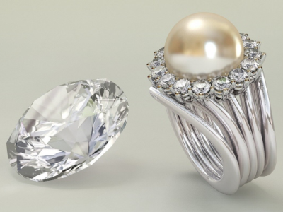 Ring and diamond 3d 3d render 3ds 3dsmax black clean iray max metal oven product render product visualization render visualization
